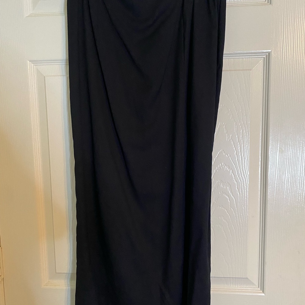 Elegant Black Maxi Skirt for Women